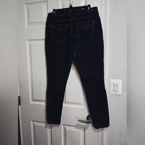 Men's Women's Blue Black Jeans